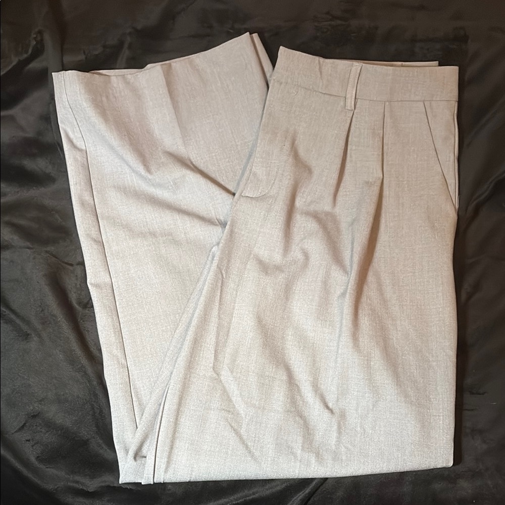 Elegant Light Gray Trousers